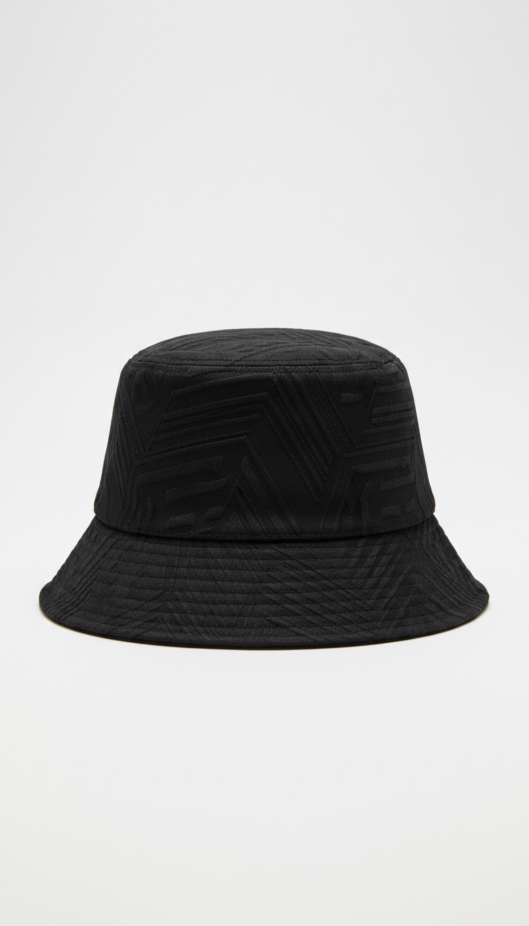 Onyx Depth Embossed Bucket Hat