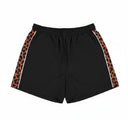 Sucka Proof Leopard Windbreaker Shorts – Black Edition