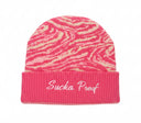 Sucka Proof Cream-Pink Tiger Camo Beanie