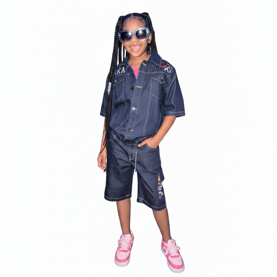 Kids SP Track Suit - Grey