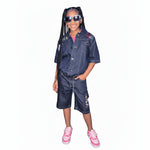 Kids SP Track Suit - Grey