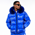 SP Fleece Zip-Up Hoodie - Blue