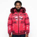 SP High-Gloss Puffer Jacket - Pink