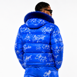SP Fleece Zip-Up Hoodie - Blue