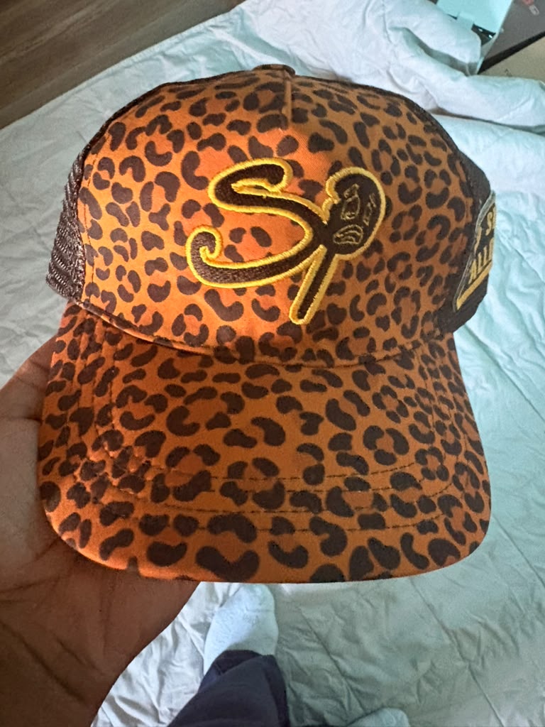 SP Leopard Print Trucker Hat