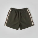 Sucka Proof Leopard Windbreaker Shorts – Black Edition