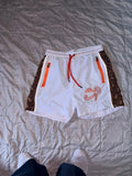 Sucka Proof SP Monogram Windbreaker Set - White/Orange