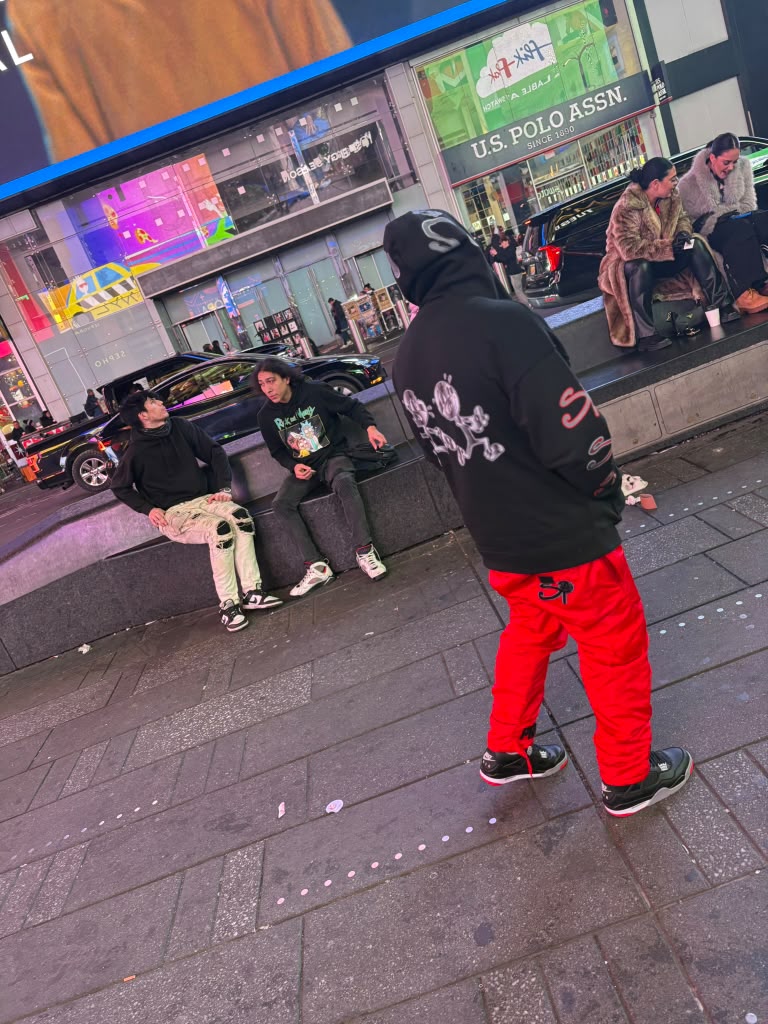 Sucka Proof SP Logo Hoodie - Black/Pink