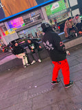Sucka Proof SP Logo Hoodie - Black/Pink