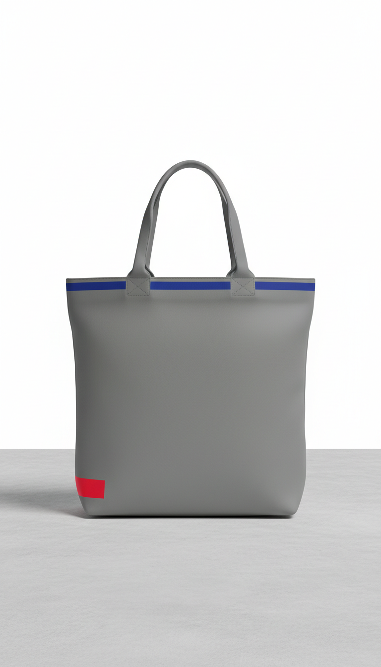 Steel Grey Streetwear Tote Bag
