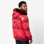 SP High-Gloss Puffer Jacket - Pink