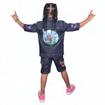 Kids SP Track Suit - Grey