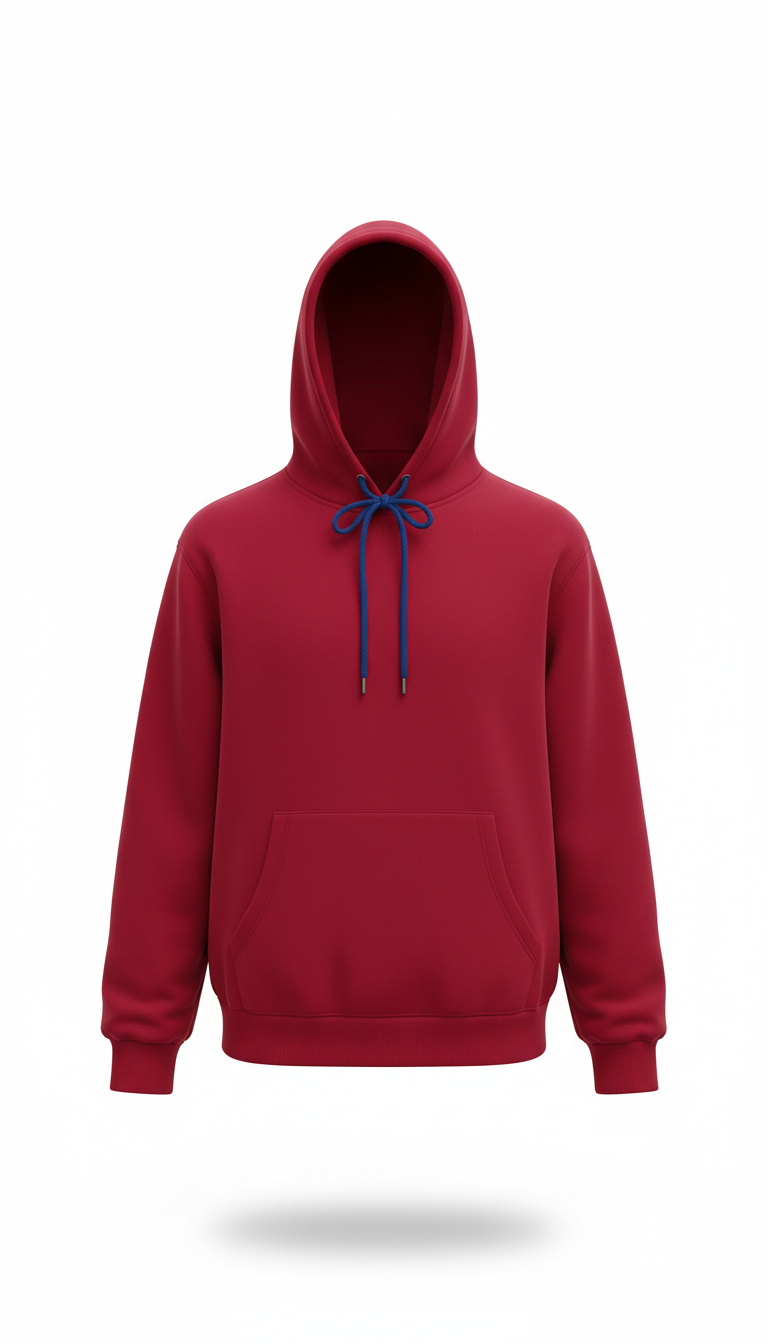 Drop Red Heavyweight Hoodie