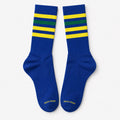 Sucka Proof SP Signature Socks - Blue/Yellow