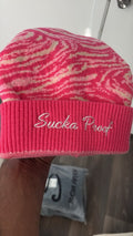 Sucka Proof SP Script Beanie - Pink