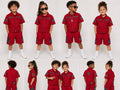 Sucka Proof Kids SP Summer Short Set - Red