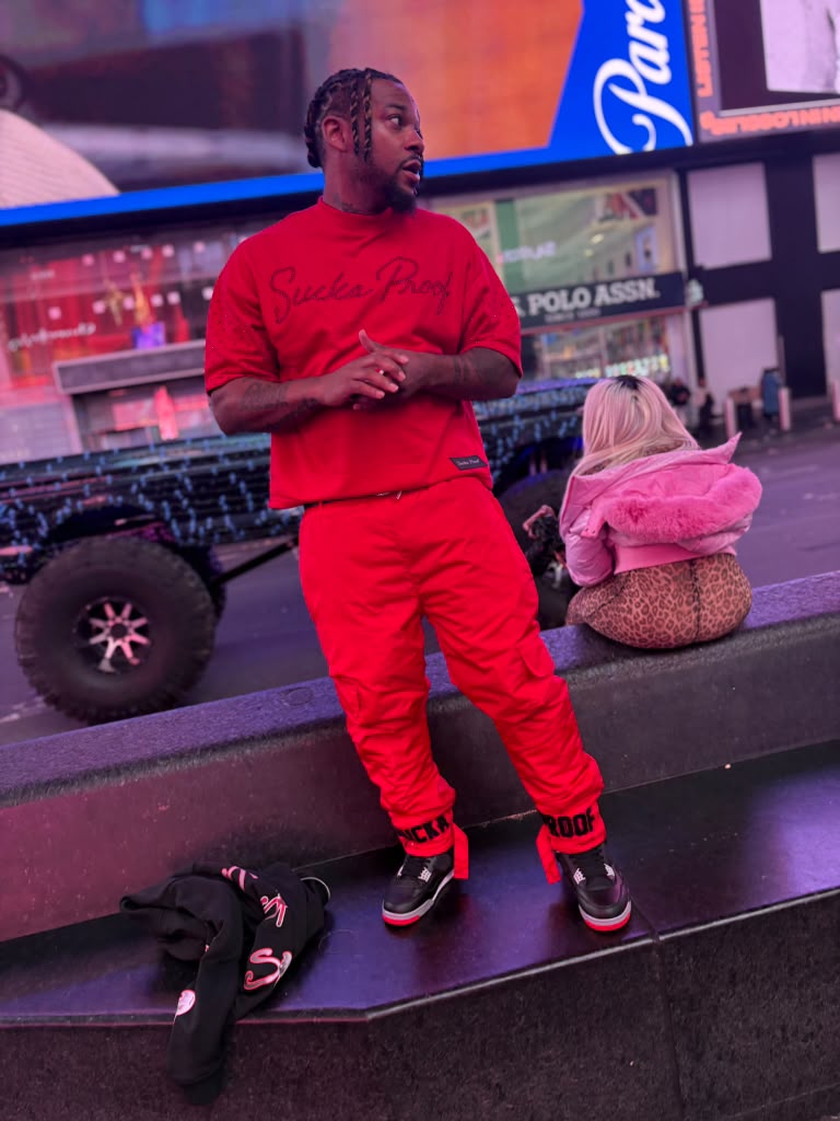 Sucka Proof SP Classic Track Suit - Red