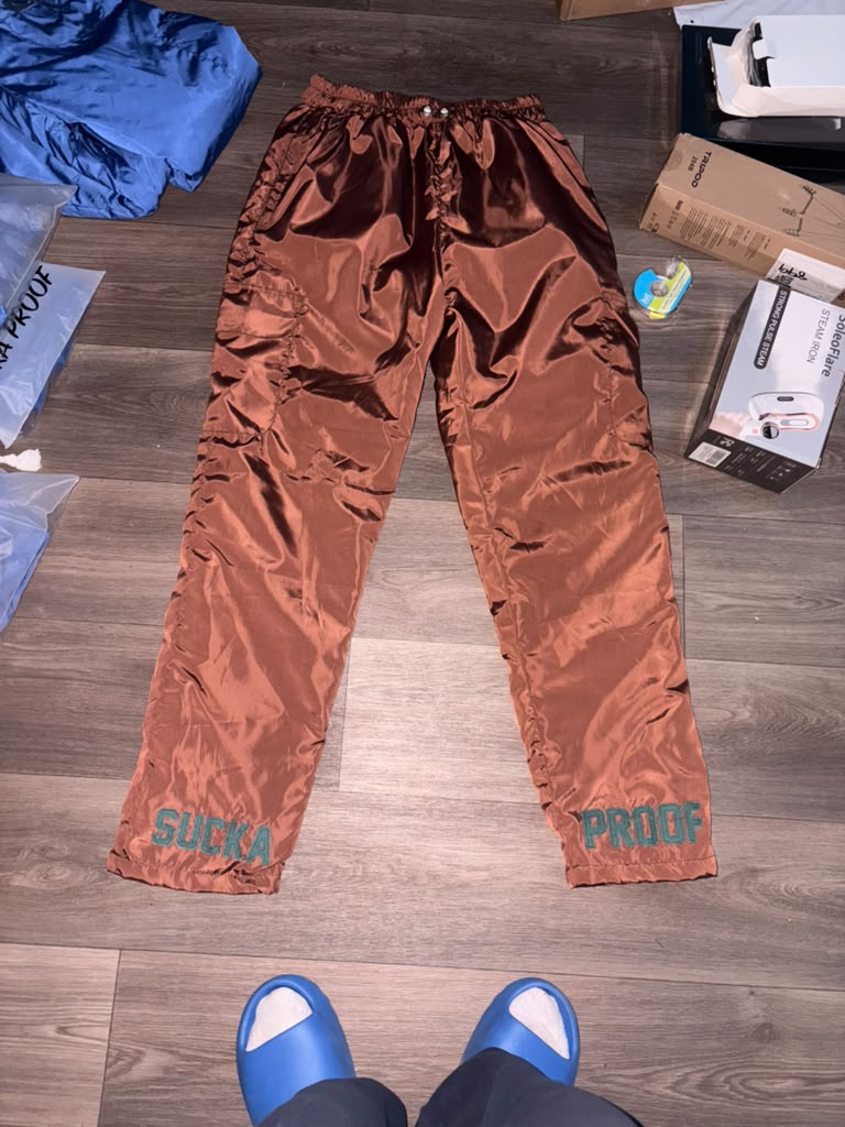 Sucka Proof SP Essential Track Pants - Brown