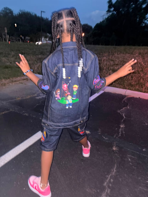 Sucka Proof Kids SP Track Suit - Black