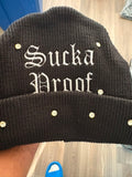 Sucka Proof SP Script Beanie - Black
